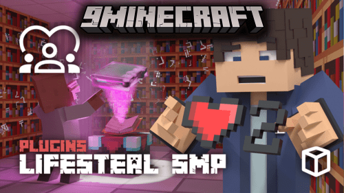 Life Steal SMP Plugin (1.19.4, 1.19.2) – When You Kill Someone You Gain A Heart And They Lose One Thumbnail