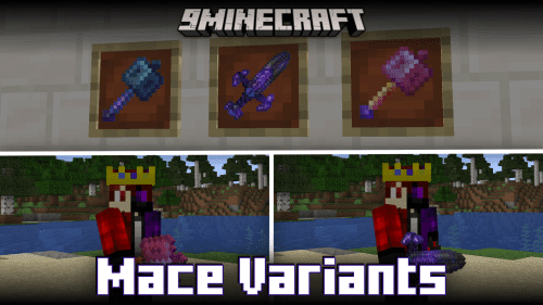 Mace Variants Mod (1.21.1) – Diamond Maces & Wind Sword Thumbnail