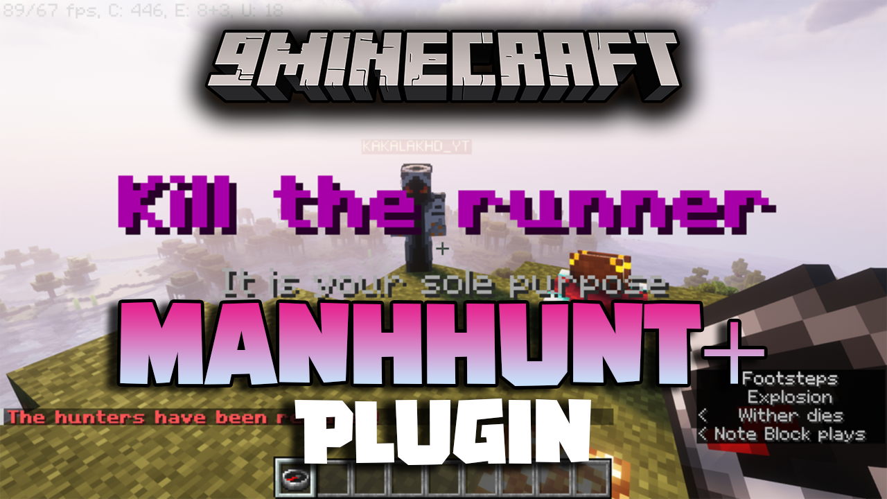 Manhunt Plus Plugin (1.20.6, 1.20.1) - The Exalted Dream Manhunt Plugin 1