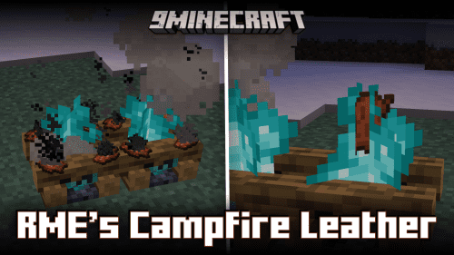 RME’s Campfire Leather Mod (1.21, 1.20.1) – Cook Rotten Flesh Into Leather Thumbnail