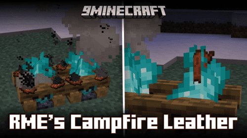 RME’s Campfire Leather Mod (1.21.1, 1.20.1) – Cook Rotten Flesh Into Leather Thumbnail