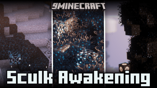 Sculk Awakening Mod (1.20.1) – Sculk Vein Infection Thumbnail