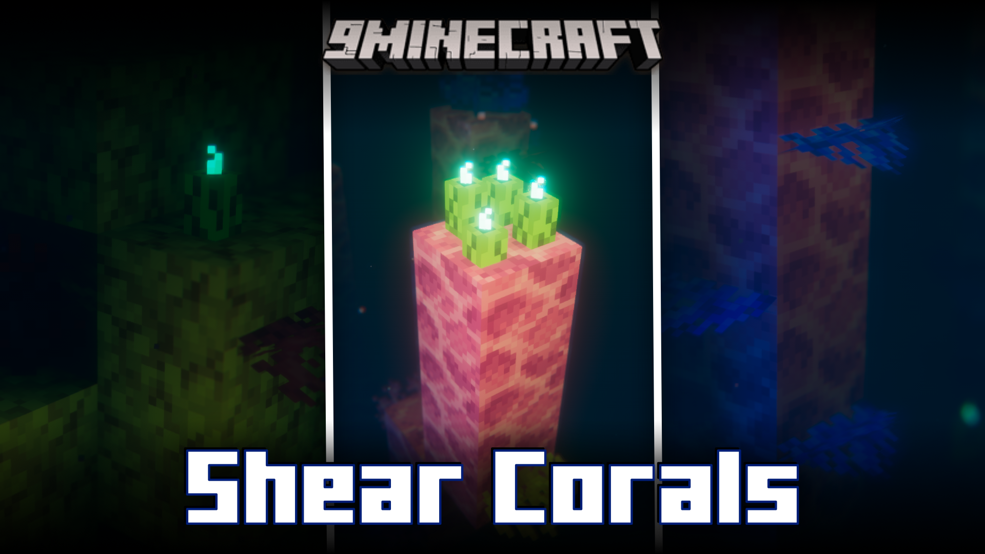 Shear Corals Mod (1.20.2, 1.20.1) - Use Shears To Collect Corals 1