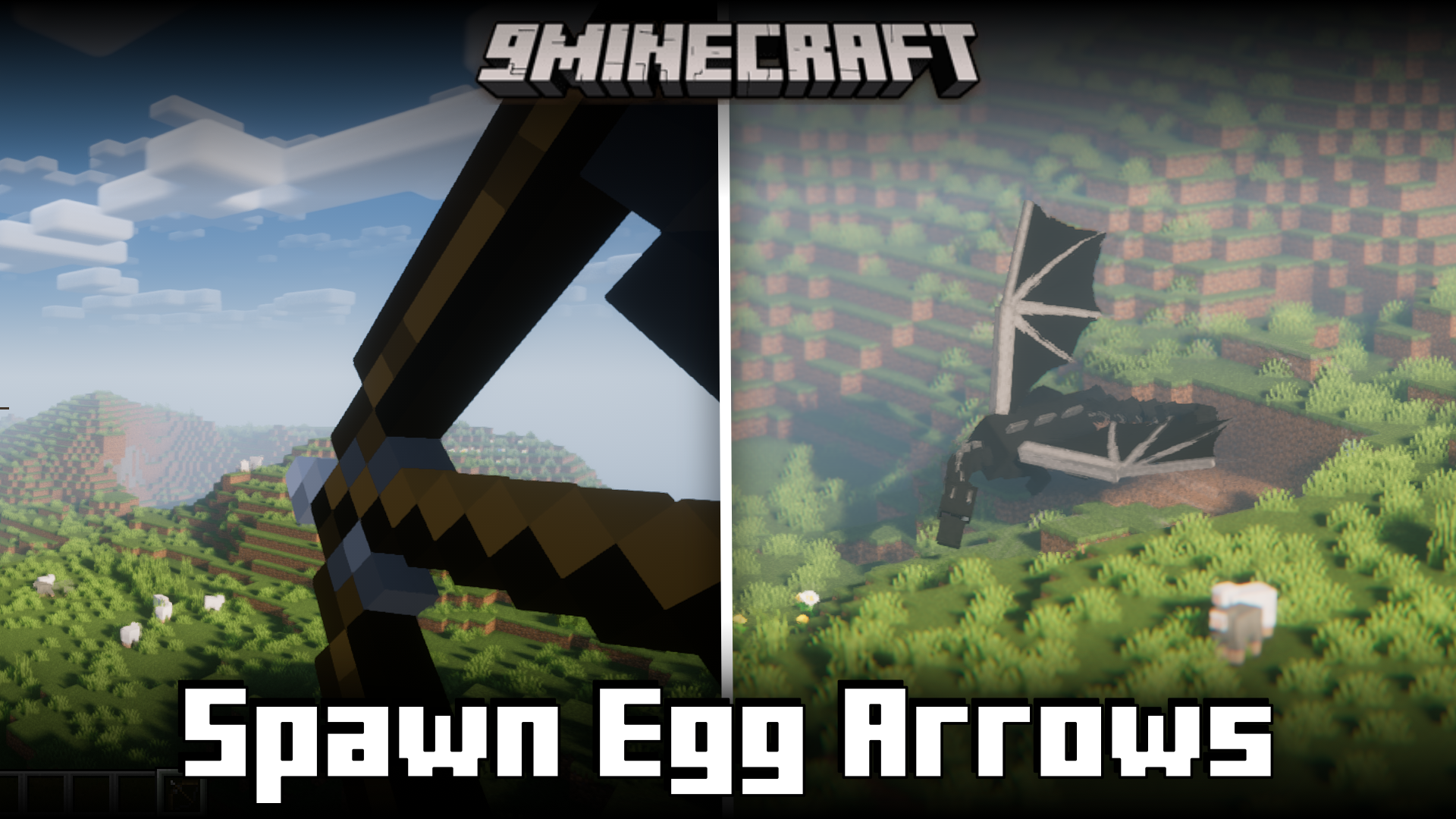 Spawn Egg Arrows Mod (1.20.1) - Shoot Arrows To Spawn Mobs 1