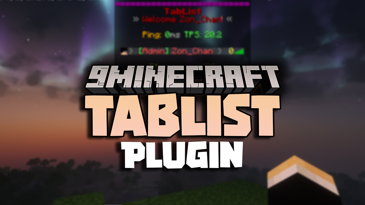 TabList Plugin (1.20.6, 1.20.1) - A Alternative Tablist With Fewer Options 1