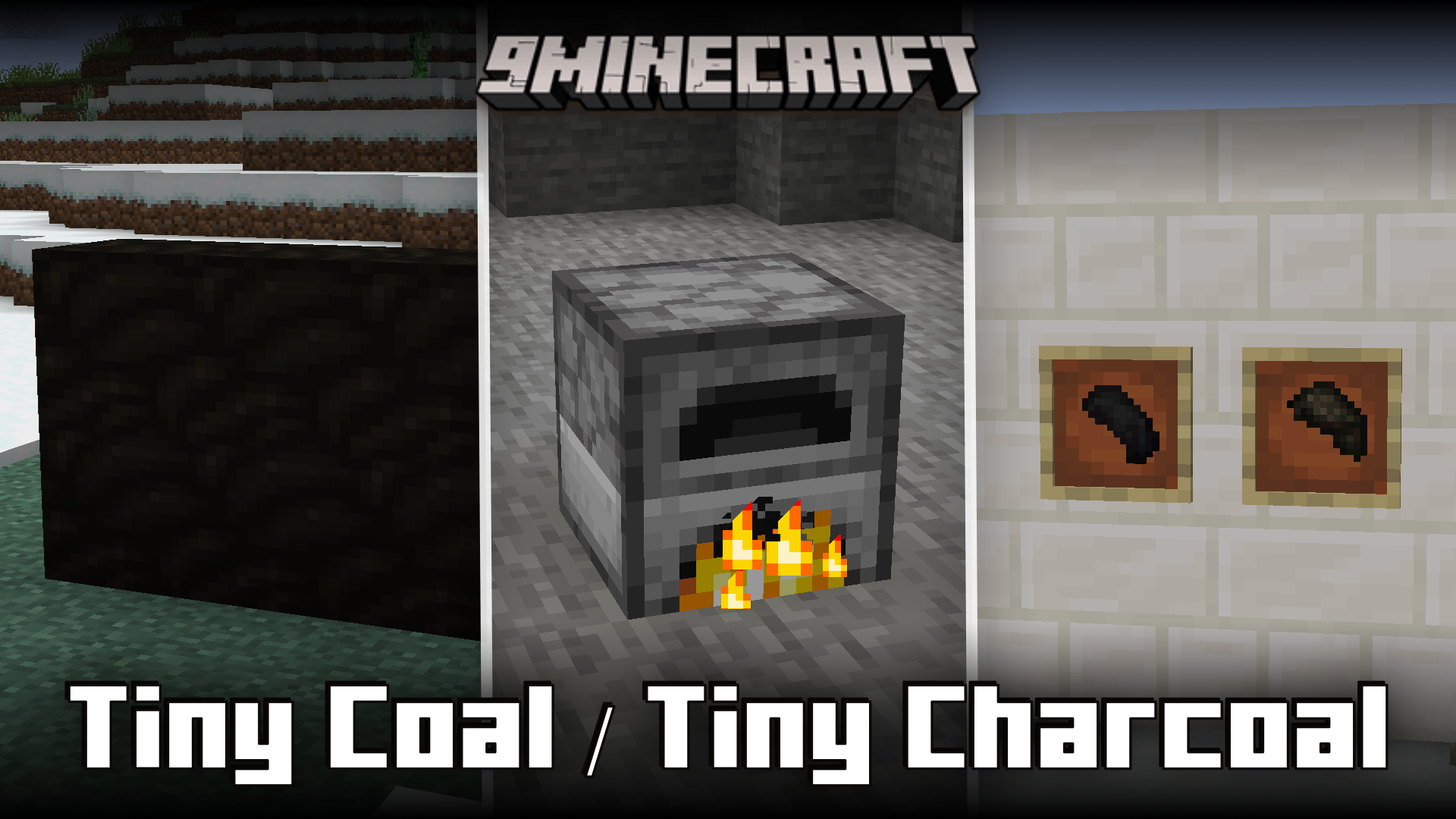 Tiny Coal - Tiny Charcoal Mod (1.21.1, 1.20.1) - Smelts One Items 1