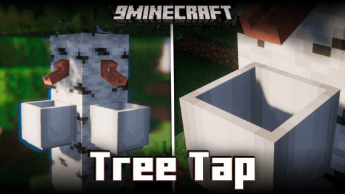 Tree Tap Mod (1.21.1, 1.20.1) – Extract Fluids From Trees (Base Mod) Thumbnail