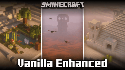 Vanilla Enhanced Mod (1.20.1) – Improved Vanilla Features And Additions Thumbnail