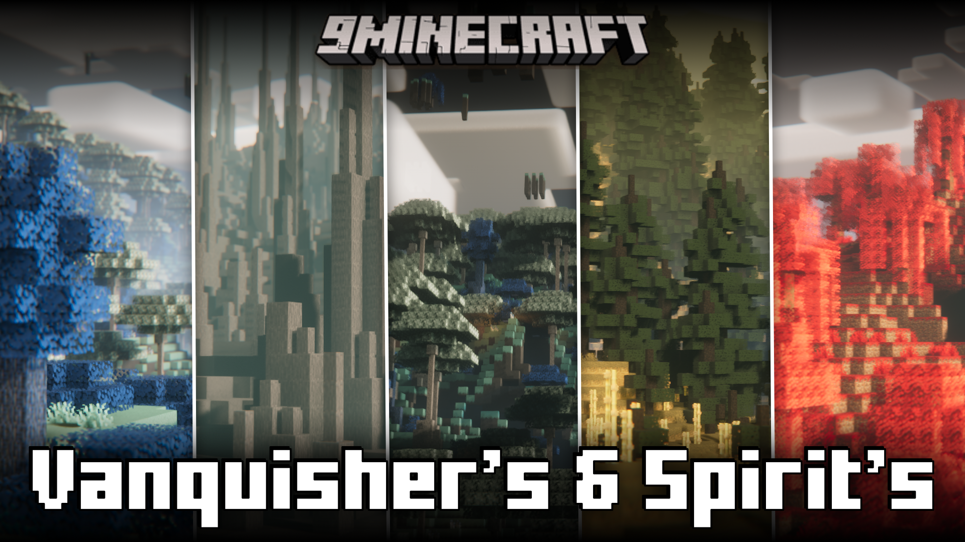 Vanquisher's & Spirit's Mod (1.20.1, 1.16.5) - New Dimensions, Gear & More! 1