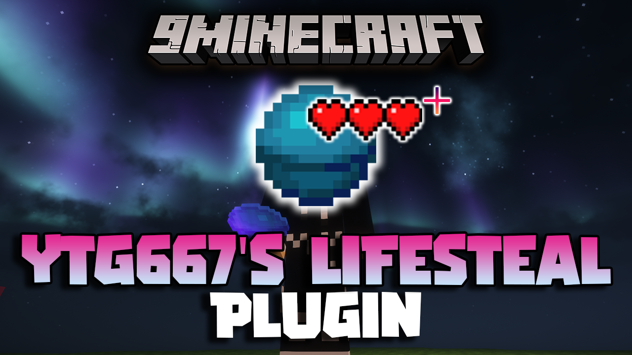 YTG667's LifeSteal Plugin (1.20.6, 1.20.1) - When Killing Player You Steal One Of Their Hearts 1