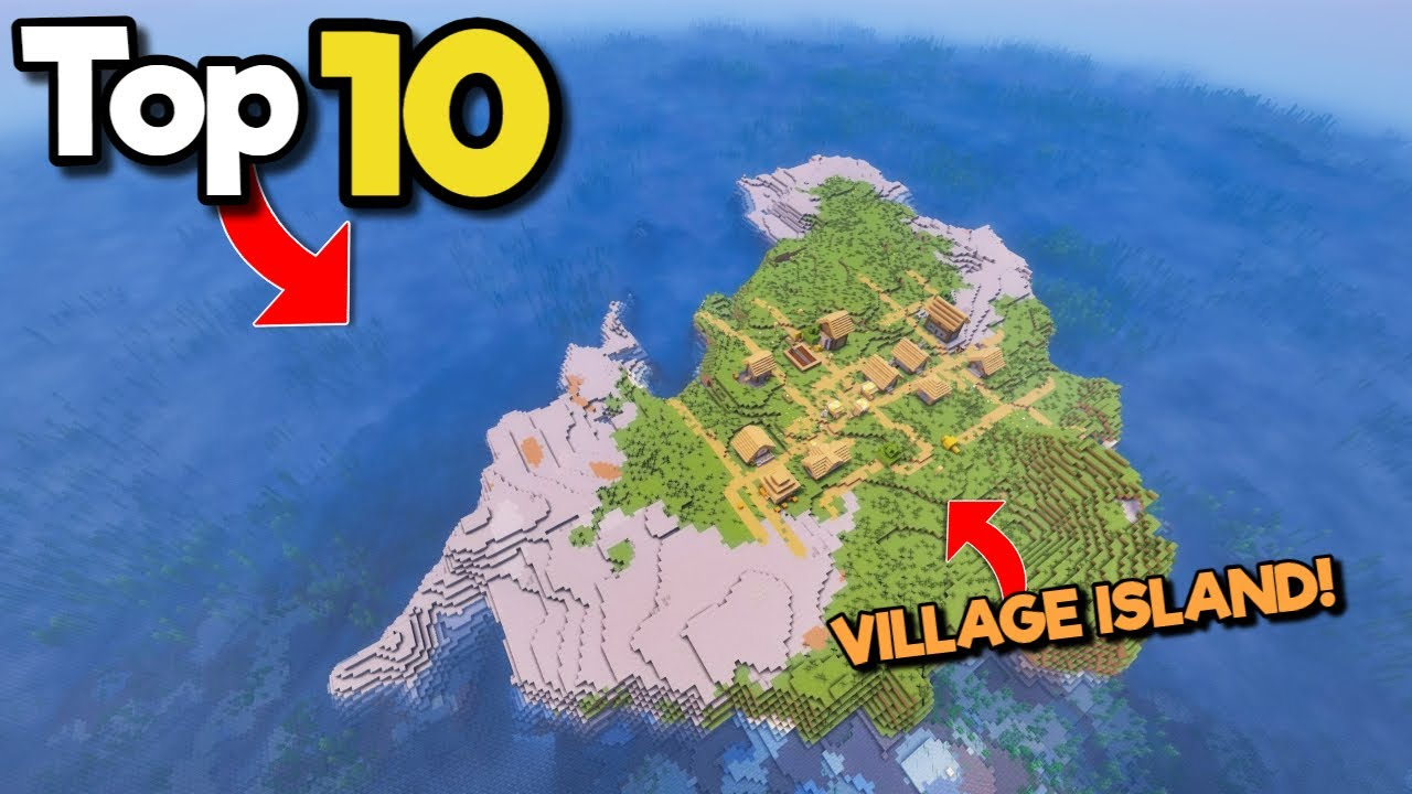 Top 10 Island Seeds For Minecraft (1.20.6, 1.20.1) – Java/Bedrock Edition 1