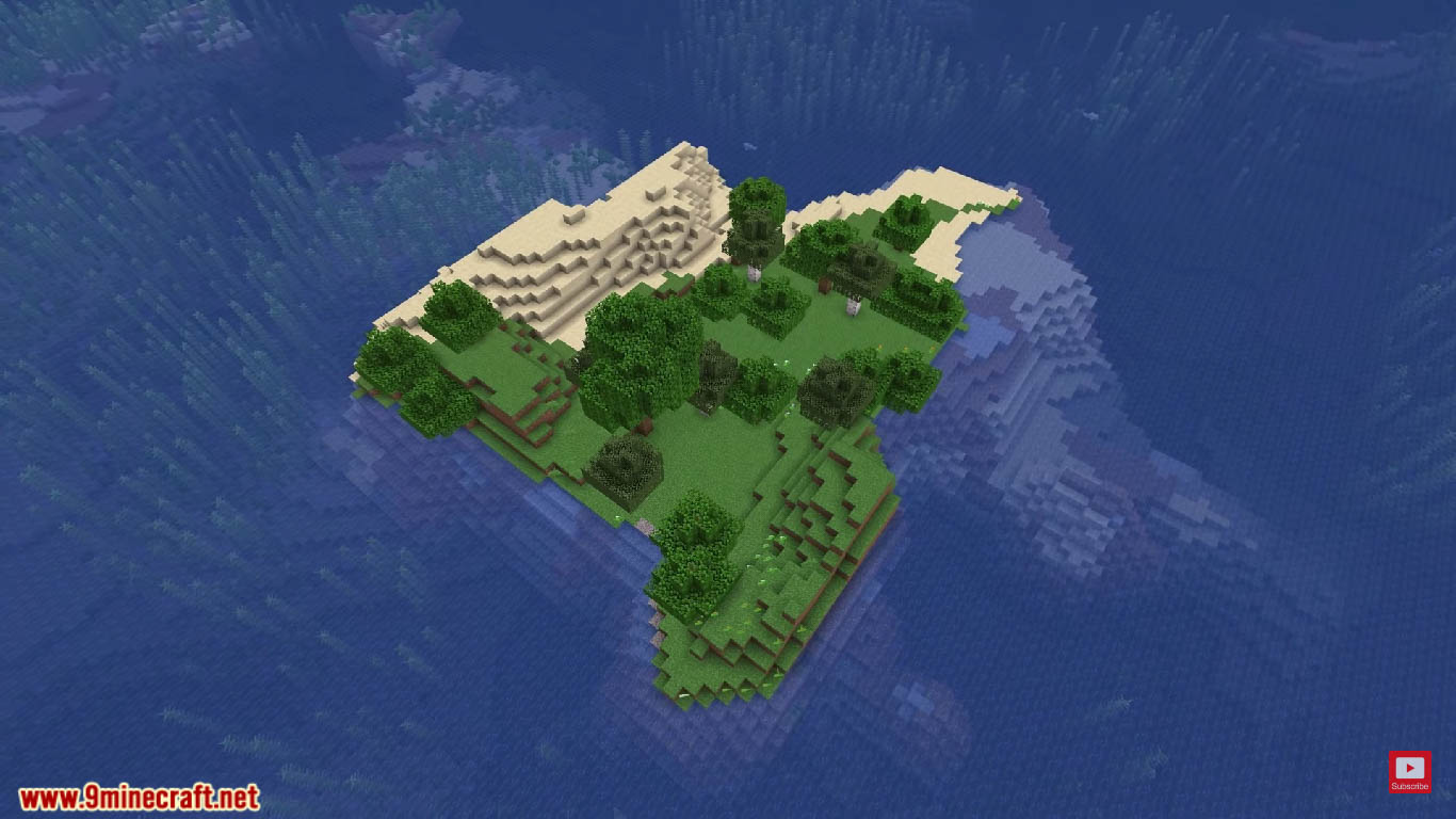 Top 25 New Survival Island Seeds For Minecraft (1.21) - Java/Bedrock Edition 37