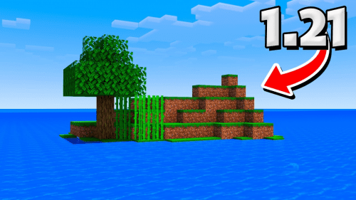 Top 25 New Survival Island Seeds For Minecraft (1.21) – Java/Bedrock Edition Thumbnail