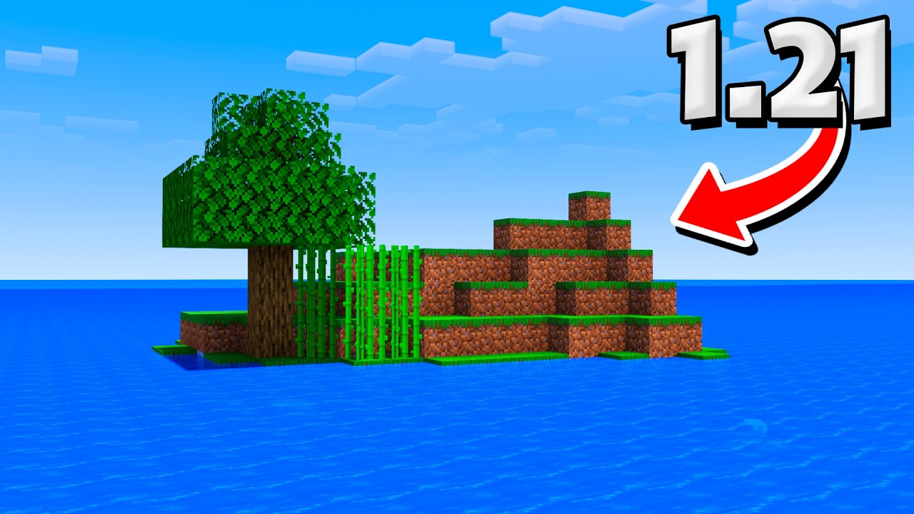 Top 25 New Survival Island Seeds For Minecraft (1.21) - Java/Bedrock Edition 1