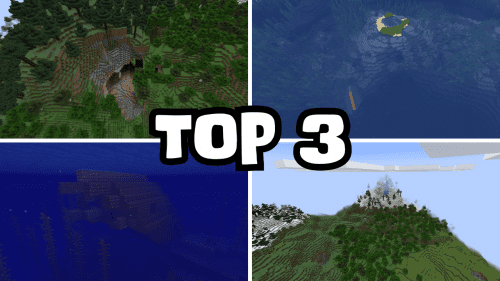 Top 3 New Best Seeds For Minecraft (1.21.1, 1.21) – Java Edition Thumbnail