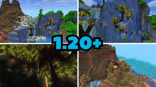 Top 5 Best Minecraft Upgrade Seeds (1.20.6, 1.20.1) – Java/Bedrock Edition Thumbnail