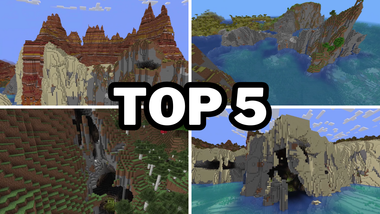 Top 5 Perfect Seeds For Minecraft (1.20.6, 1.20.1) - Java/Bedrock Edition 1