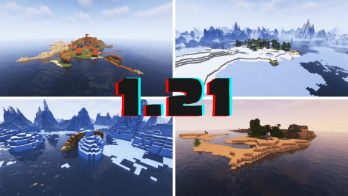 Top 5 Small Survival Island Seeds For Minecraft (1.21) – Java/Bedrock Edition Thumbnail