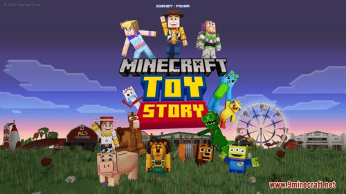 Toy Story Mash-Up Resource Pack (1.21.1, 1.20.1) – Texture Pack Thumbnail