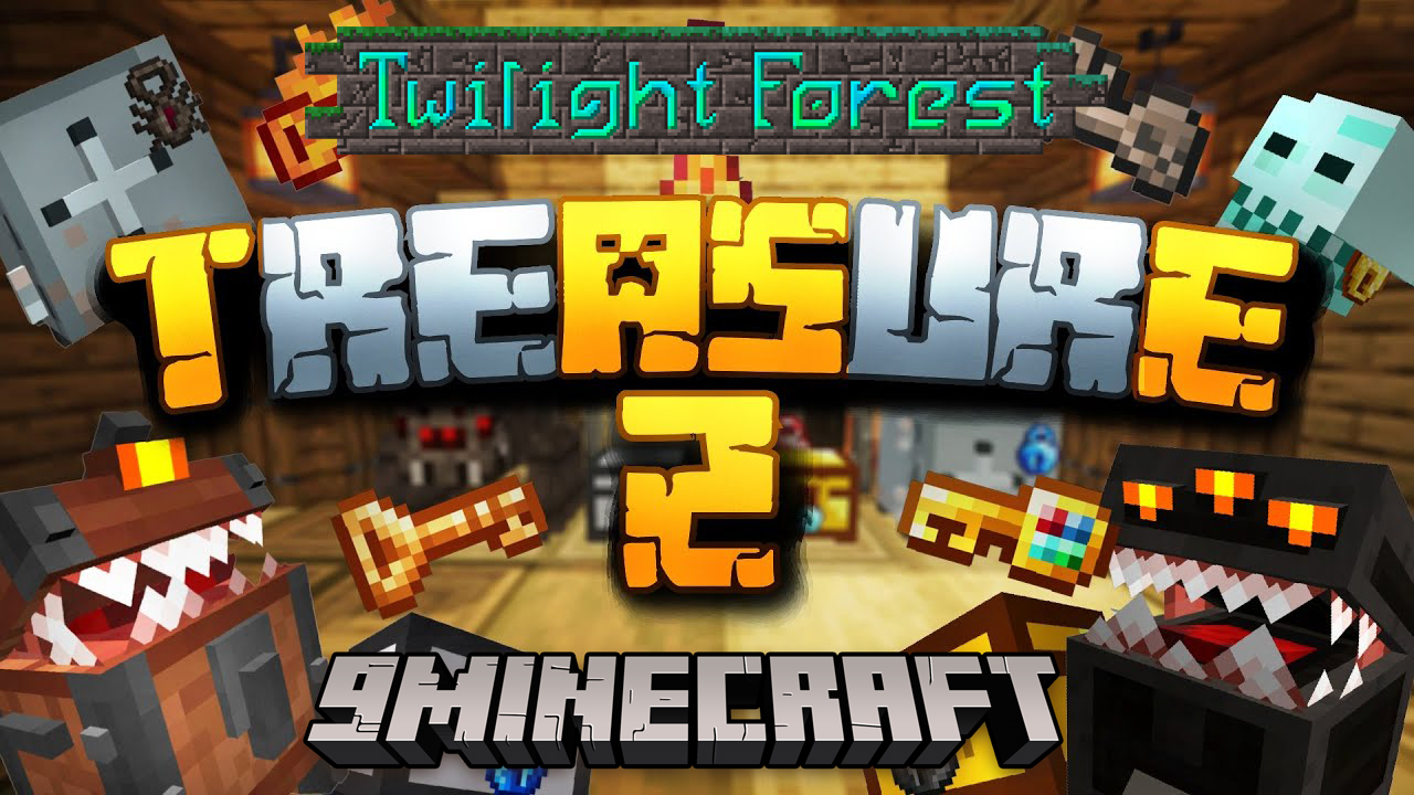 Treasure 2 Twilight Forest Loot Pack Mod (1.20.1, 1.19.4) 1