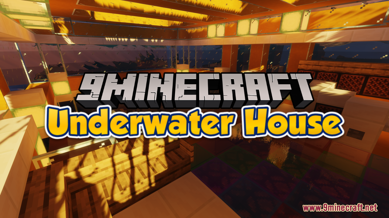 Underwater House Map (1.21.1, 1.20.1) - Under The Sea 1