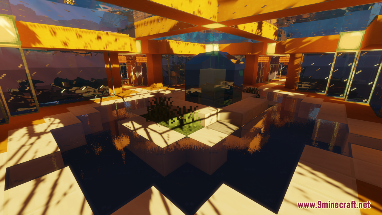 Underwater House Map (1.21.1, 1.20.1) - Under The Sea 6