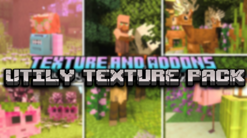 Utily Texture Pack (1.21, 1.20) – MCPE/Bedrock Thumbnail