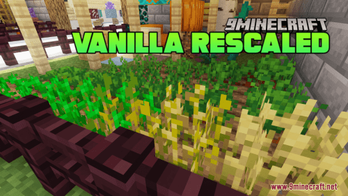 Vanilla Rescaled Resource Pack (1.20.6, 1.20.1) – Texture Pack Thumbnail