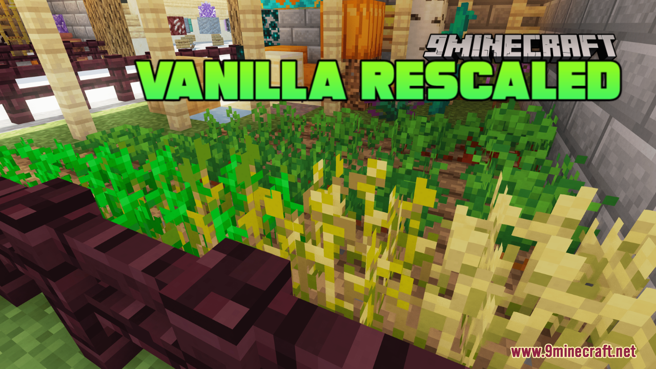 Vanilla Rescaled Resource Pack (1.20.6, 1.20.1) - Texture Pack 1