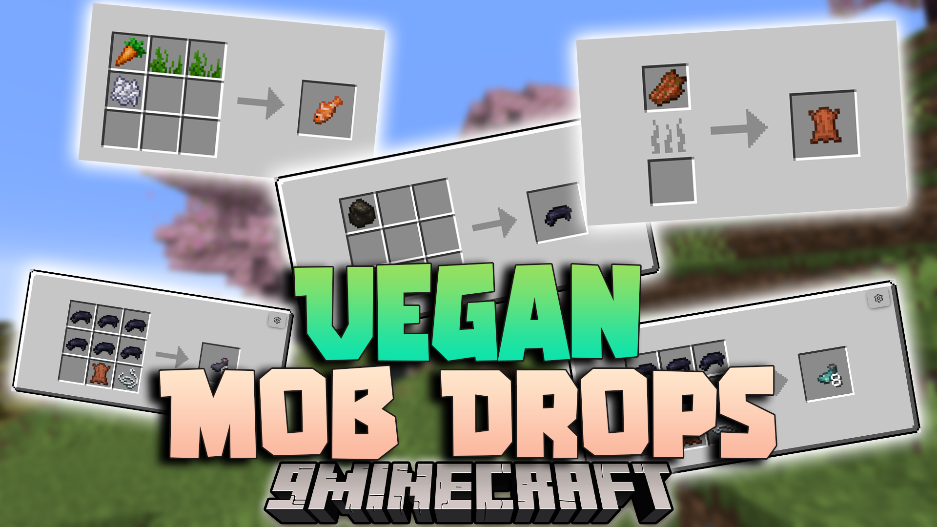 Vegan Mob Drops Data Pack (1.21.1, 1.20.1) - Embrace Compassionate Crafting 1