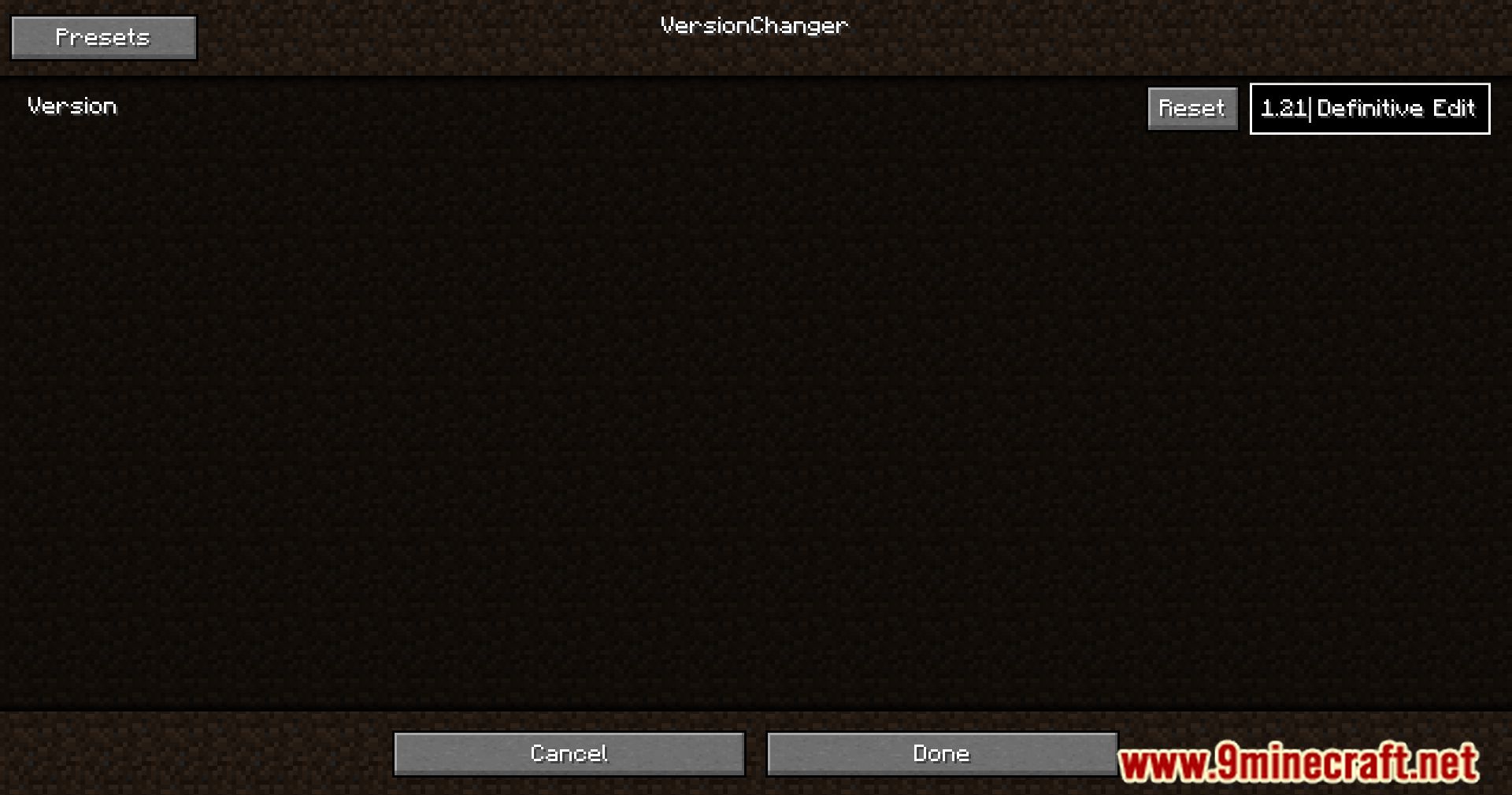 Version Changer Mod (1.21.1, 1.20.1) - Simple Customization 4