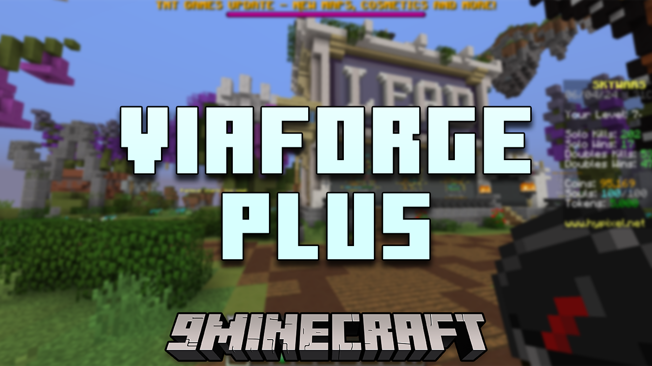 ViaForgePlus Mod (1.8.9) - Use New Features On Older Minecraft Versions 1