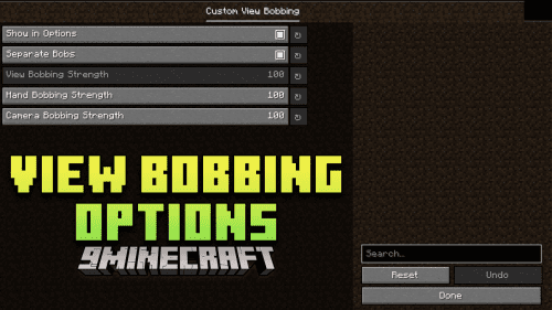 View Bobbing Options Mod (1.21.1, 1.20.1) – Personalize Your Movement Thumbnail