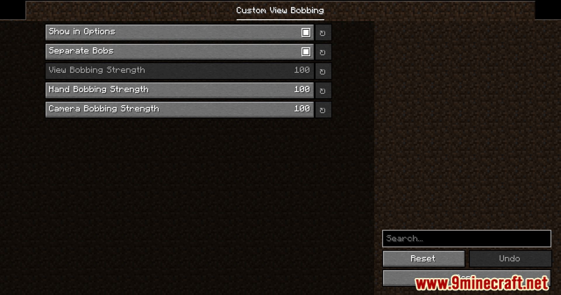 View Bobbing Options Mod (1.21.1, 1.20.1) - Personalize Your Movement 3