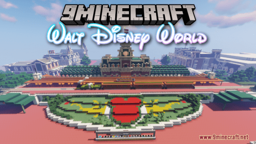 Walt Disney World Map (1.21.1, 1.20.1) – Magic Kingdom Thumbnail