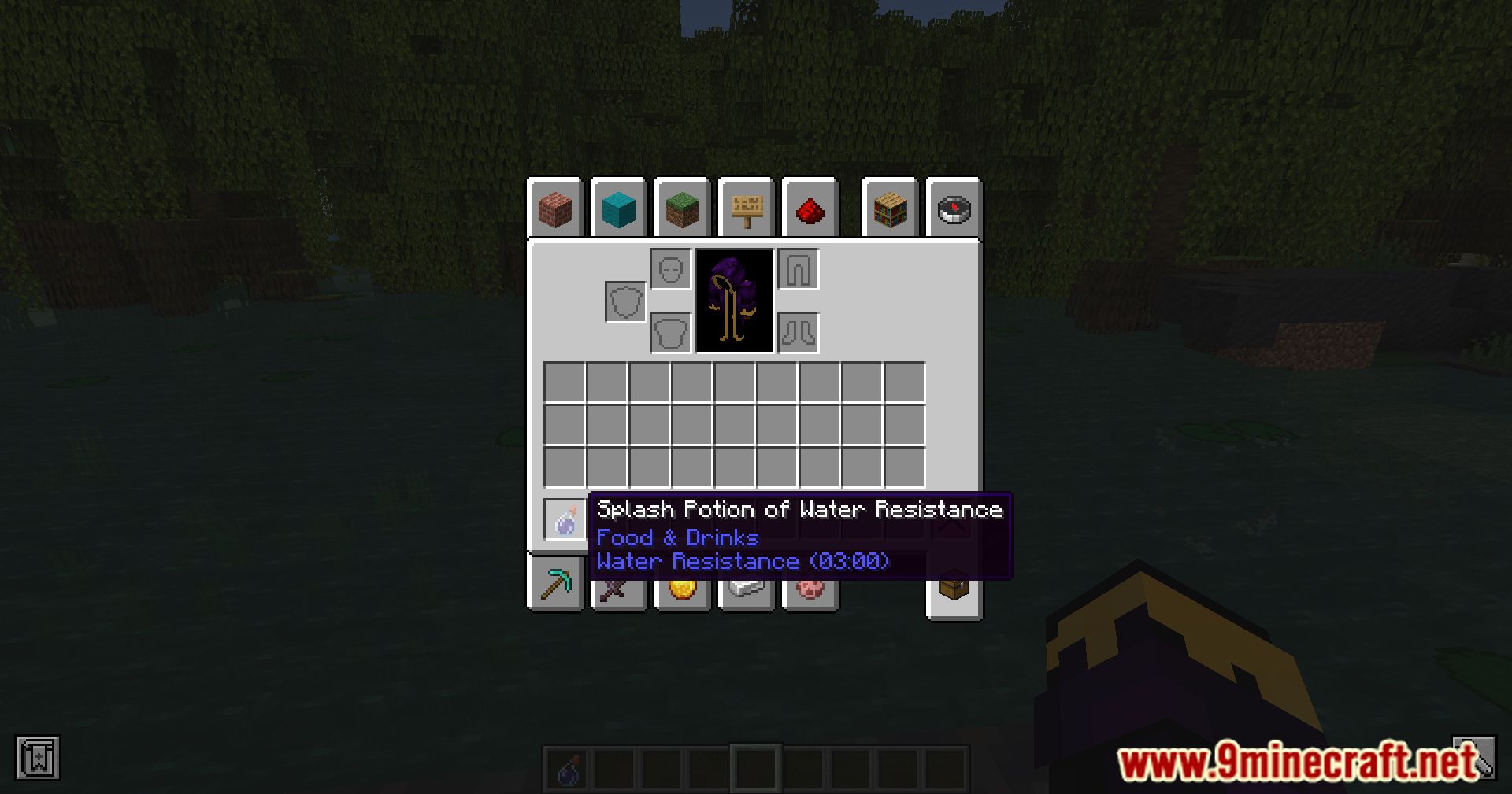 Water Resistance Potion Mod (1.21, 1.20.6) - Combat Underwater 3