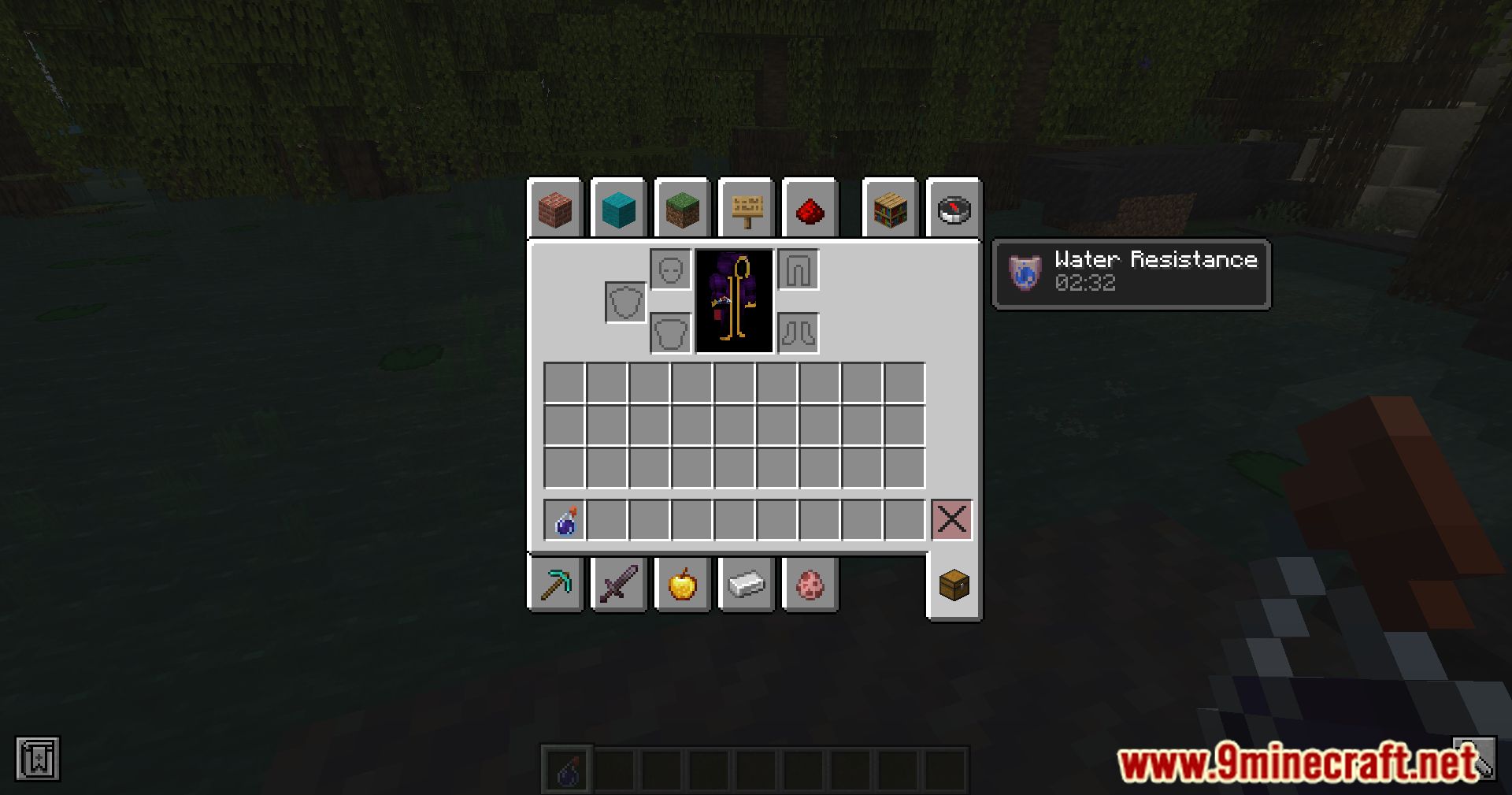 Water Resistance Potion Mod (1.21, 1.20.6) - Combat Underwater 4