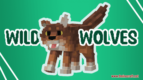 Wild Wolves Resource Pack (1.21.1, 1.20.1) – Texture Pack Thumbnail