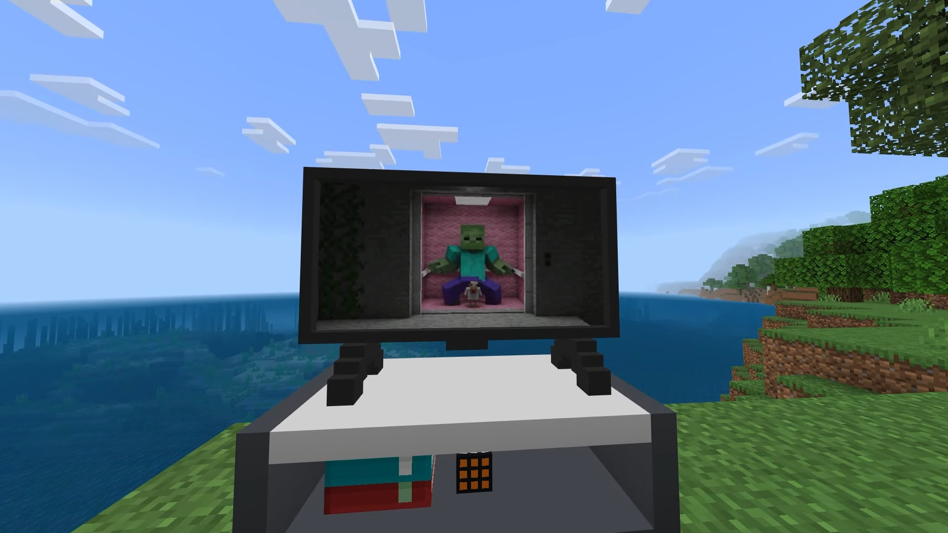 Working TV Addon (1.21, 1.20) - MCPE/Bedrock Mod 4