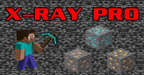 X-Ray Pro Texture Pack (1.21, 1.20) – MCPE/Bedrock Thumbnail