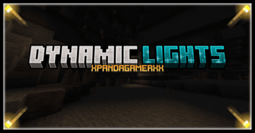 XPandaGamerXx’s Dynamic Lights Addon (1.21) – MCPE/Bedrock Mod Thumbnail