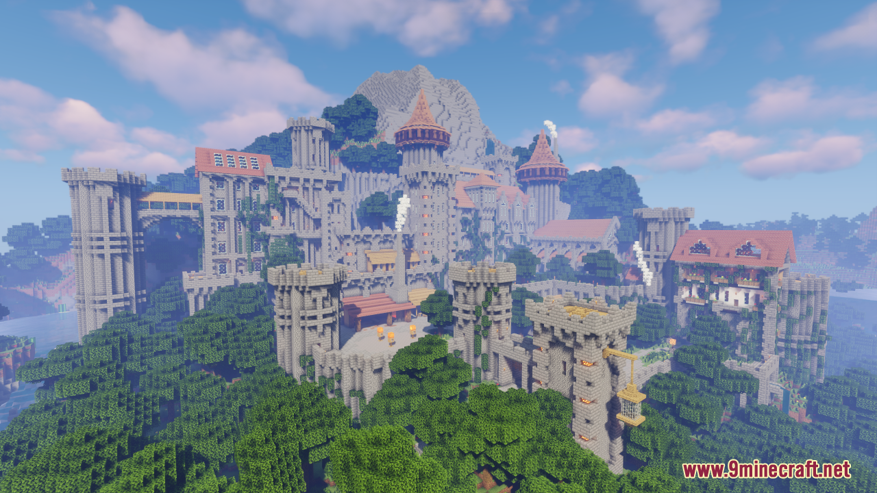 Cidade Map (1.21.1, 1.20.1) - Vibrant City 2