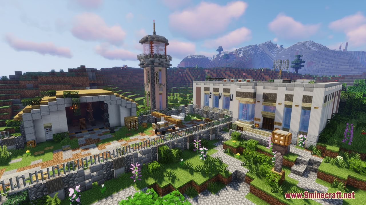 Cidade Map (1.21.1, 1.20.1) - Vibrant City 7