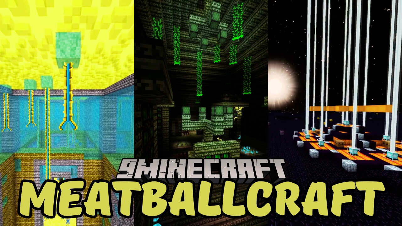 MeatballCraft Modpack (1.12.2) - A Unique Blend of Tech, Automation, and Combat 1