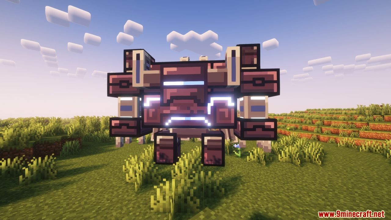 Mech Monstrosity Mod (1.19.2) - Mechanical Behemoth 2