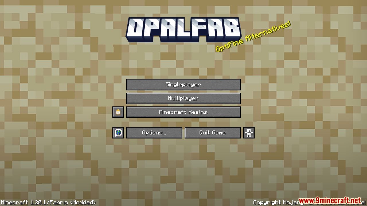 OpalFab Modpack (1.21.1, 1.20.1) - Alternatives to OptiFine 2