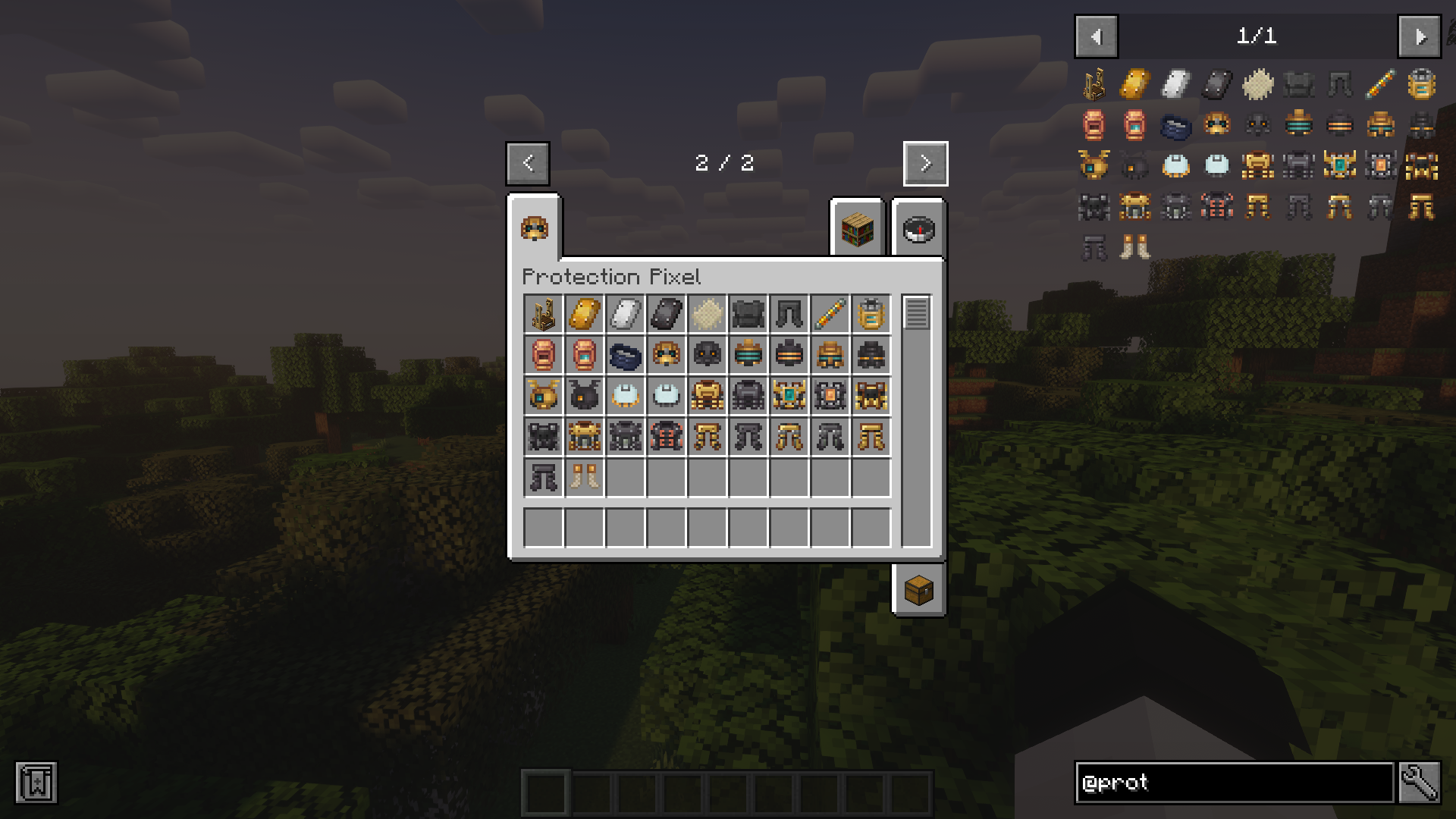 Protection Pixel Mod (1.20.1, 1.19.2) - Craft, Process, and Upgrade 2