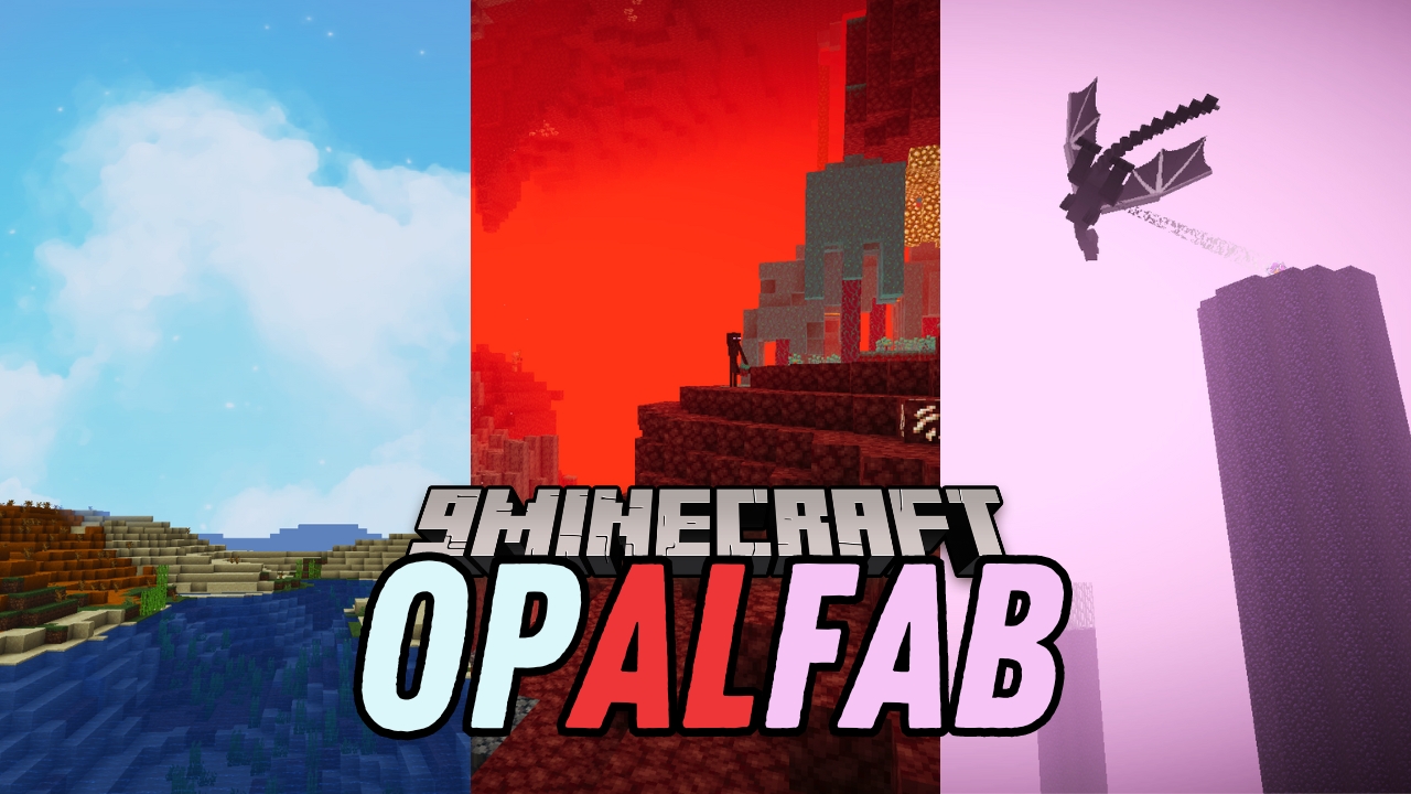 OpalFab Modpack (1.21.1, 1.20.1) - Alternatives to OptiFine 1