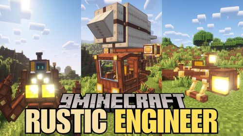 Rustic Engineer Mod (1.20.1) – Rustic Mechanical Constructions Thumbnail