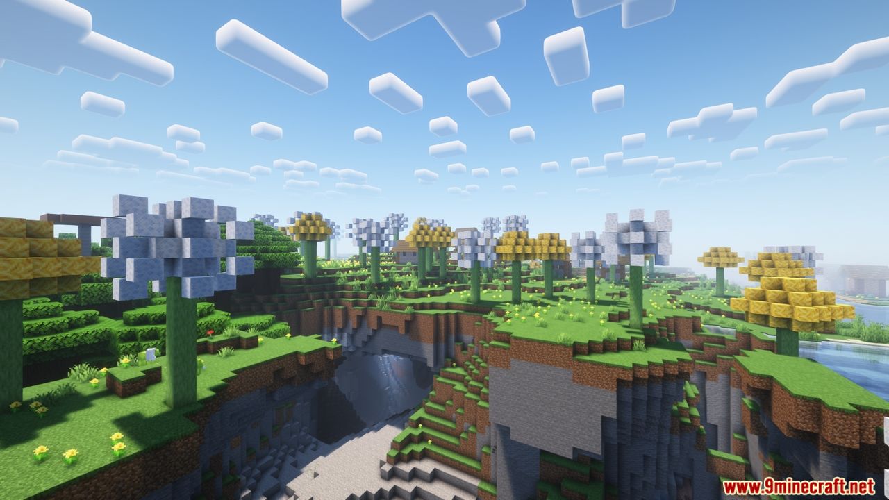 World of Wonder Mod (1.20.1, 1.16.5) - Dandelion Fields Biome 5